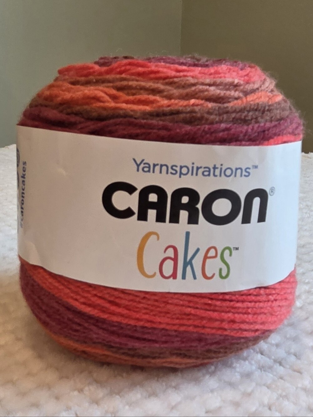 CARON CAKES CINNAMON SWIRL YARN CAKE 7.1 OUNCES